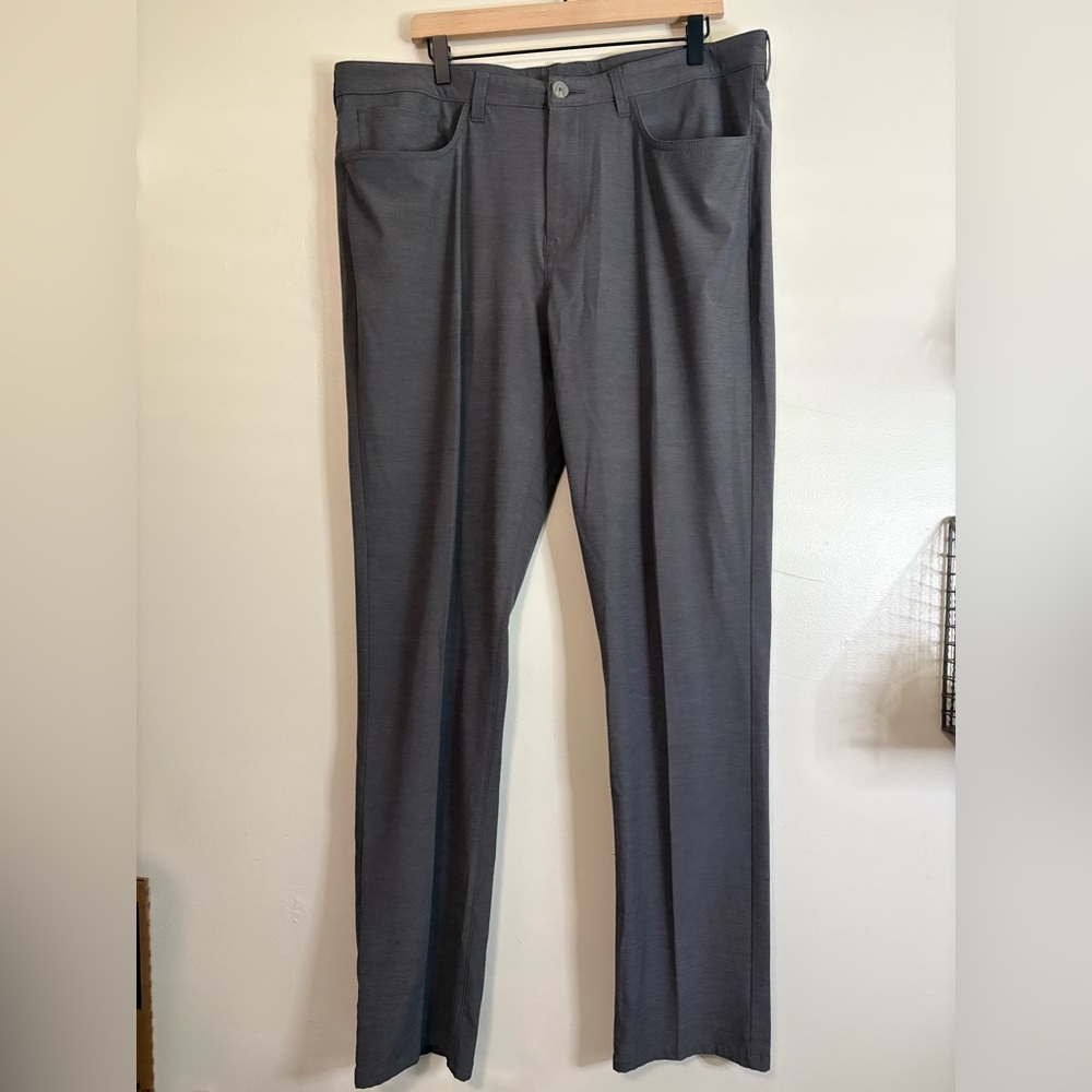 Ben‎ Hogan Golf Pants 38x34 Gray Stretch Comfort Straight Fit